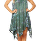 Sakkas Jula Women's Swing Shift Loose Sleeveless Short Cocktail Dress Cover-up