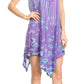 Sakkas Jula Women's Swing Shift Loose Sleeveless Short Cocktail Dress Cover-up