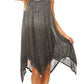Sakkas Jula Women's Swing Shift Loose Sleeveless Short Cocktail Dress Cover-up