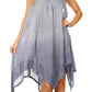 Sakkas Jula Women's Swing Shift Loose Sleeveless Short Cocktail Dress Cover-up