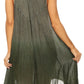 Sakkas Jula Women's Swing Shift Loose Sleeveless Short Cocktail Dress Cover-up