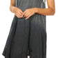 Sakkas Jula Women's Swing Shift Loose Sleeveless Short Cocktail Dress Cover-up
