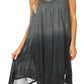 Sakkas Jula Women's Swing Shift Loose Sleeveless Short Cocktail Dress Cover-up