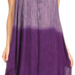 Sakkas Jula Women's Swing Shift Loose Sleeveless Short Cocktail Dress Cover-up