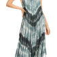 Sakkas Jass Women's Spaghetti Strap Casual Summer Sleeveless Tie-dye Dress