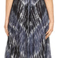 Sakkas Jass Women's Spaghetti Strap Casual Summer Sleeveless Tie-dye Dress