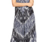 Sakkas Jass Women's Spaghetti Strap Casual Summer Sleeveless Tie-dye Dress