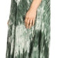Sakkas Jass Women's Spaghetti Strap Casual Summer Sleeveless Tie-dye Dress