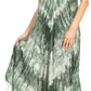 Sakkas Jass Women's Spaghetti Strap Casual Summer Sleeveless Tie-dye Dress