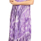 Sakkas Jass Women's Spaghetti Strap Casual Summer Sleeveless Tie-dye Dress
