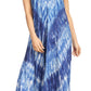Sakkas Jass Women's Spaghetti Strap Casual Summer Sleeveless Tie-dye Dress
