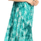 Sakkas Jass Women's Spaghetti Strap Casual Summer Sleeveless Tie-dye Dress