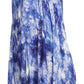 Sakkas Jass Women's Spaghetti Strap Casual Summer Sleeveless Tie-dye Dress