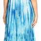 Sakkas Jass Women's Spaghetti Strap Casual Summer Sleeveless Tie-dye Dress