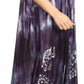 Sakkas Jass Women's Spaghetti Strap Casual Summer Sleeveless Tie-dye Dress