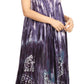 Sakkas Jass Women's Spaghetti Strap Casual Summer Sleeveless Tie-dye Dress