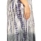 Sakkas Lupe Women's Casual Summer Fringe Maxi Loose V-neck High-low Dress Cover-up