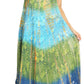 Sakkas Lupe Women's Casual Summer Fringe Maxi Loose V-neck High-low Dress Cover-up