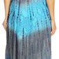 Sakkas Lupe Women's Casual Summer Fringe Maxi Loose V-neck High-low Dress Cover-up