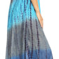 Sakkas Lupe Women's Casual Summer Fringe Maxi Loose V-neck High-low Dress Cover-up