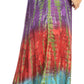 Sakkas Lupe Women's Casual Summer Fringe Maxi Loose V-neck High-low Dress Cover-up