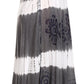 Sakkas Lupe Women's Casual Summer Fringe Maxi Loose V-neck High-low Dress Cover-up