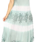 Sakkas Lupe Women's Casual Summer Fringe Maxi Loose V-neck High-low Dress Cover-up