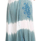 Sakkas Lupe Women's Casual Summer Fringe Maxi Loose V-neck High-low Dress Cover-up