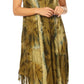 Sakkas Lara Women's Casual Fringe Loose Maxi Dress Caftan Cover-up
