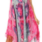 Sakkas Lara Women's Casual Fringe Loose Maxi Dress Caftan Cover-up