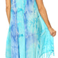 Sakkas Lara Women's Casual Fringe Loose Maxi Dress Caftan Cover-up