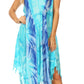 Sakkas Lara Women's Casual Fringe Loose Maxi Dress Caftan Cover-up