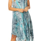 Sakkas Lara Women's Casual Fringe Loose Maxi Dress Caftan Cover-up