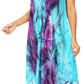 Sakkas Lara Women's Casual Fringe Loose Maxi Dress Caftan Cover-up