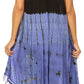 Sakkas Lara Women's Casual Fringe Loose Maxi Dress Caftan Cover-up