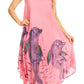 Sakkas Tia Women's Casual Summer Maxi Loose Fit Sleeveless Tank Dress Cover-up