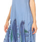 Sakkas Tia Women's Casual Summer Maxi Loose Fit Sleeveless Tank Dress Cover-up