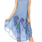 Sakkas Tia Women's Casual Summer Maxi Loose Fit Sleeveless Tank Dress Cover-up