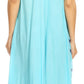 Sakkas Tia Women's Casual Summer Maxi Loose Fit Sleeveless Tank Dress Cover-up
