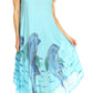 Sakkas Tia Women's Casual Summer Maxi Loose Fit Sleeveless Tank Dress Cover-up