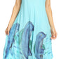 Sakkas Tia Women's Casual Summer Maxi Loose Fit Sleeveless Tank Dress Cover-up