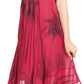 Sakkas Tia Women's Casual Summer Maxi Loose Fit Sleeveless Tank Dress Cover-up