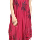 Sakkas Tia Women's Casual Summer Maxi Loose Fit Sleeveless Tank Dress Cover-up
