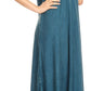 Sakkas Dalida Women's Short Sleeve Corset Tie dye Embroidered Flared Dress