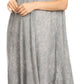 Sakkas Dalida Women's Short Sleeve Corset Tie dye Embroidered Flared Dress