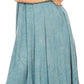 Sakkas Dalida Women's Short Sleeve Corset Tie dye Embroidered Flared Dress