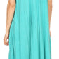 Sakkas Dalida Women's Short Sleeve Corset Tie dye Embroidered Flared Dress
