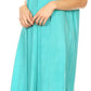 Sakkas Dalida Women's Short Sleeve Corset Tie dye Embroidered Flared Dress