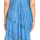 Sakkas Dalida Women's Short Sleeve Corset Tie dye Embroidered Flared Dress