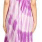 Sakkas Dalida Women's Short Sleeve Corset Tie dye Embroidered Flared Dress
